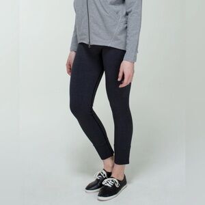 LULULEMON Ebb to Street Pants Heathered Black Size 12